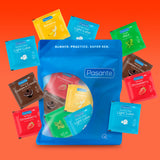 Pasante Mixed Lubricant Sachets - Limited Edition Pack of 36
