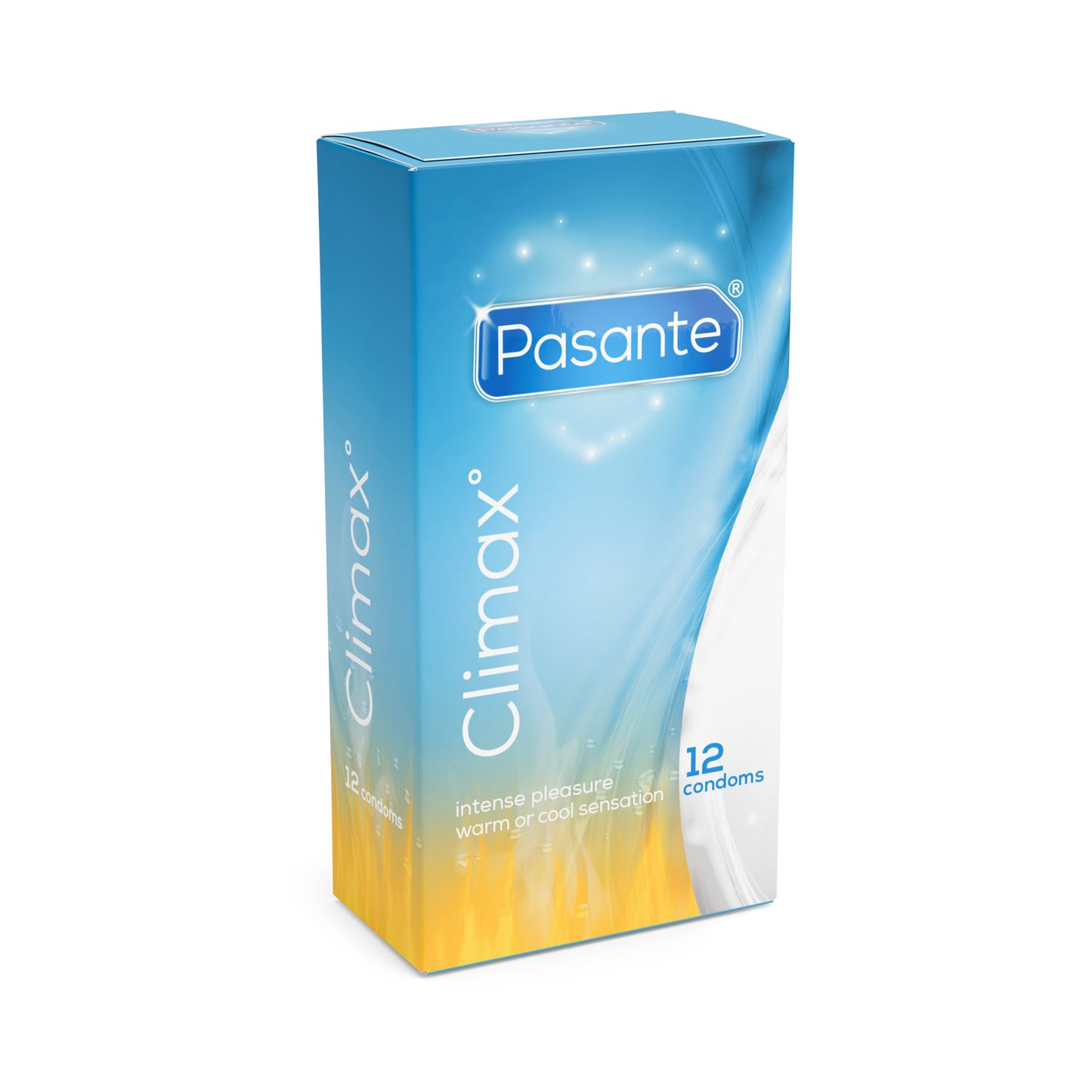 Pasante Climax Ribbed Condoms 12 Pack