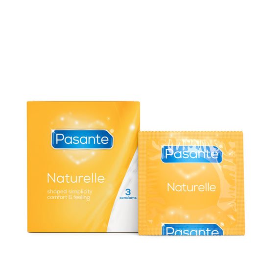 Pasante Naturelle Condoms 3 Pack with Foil