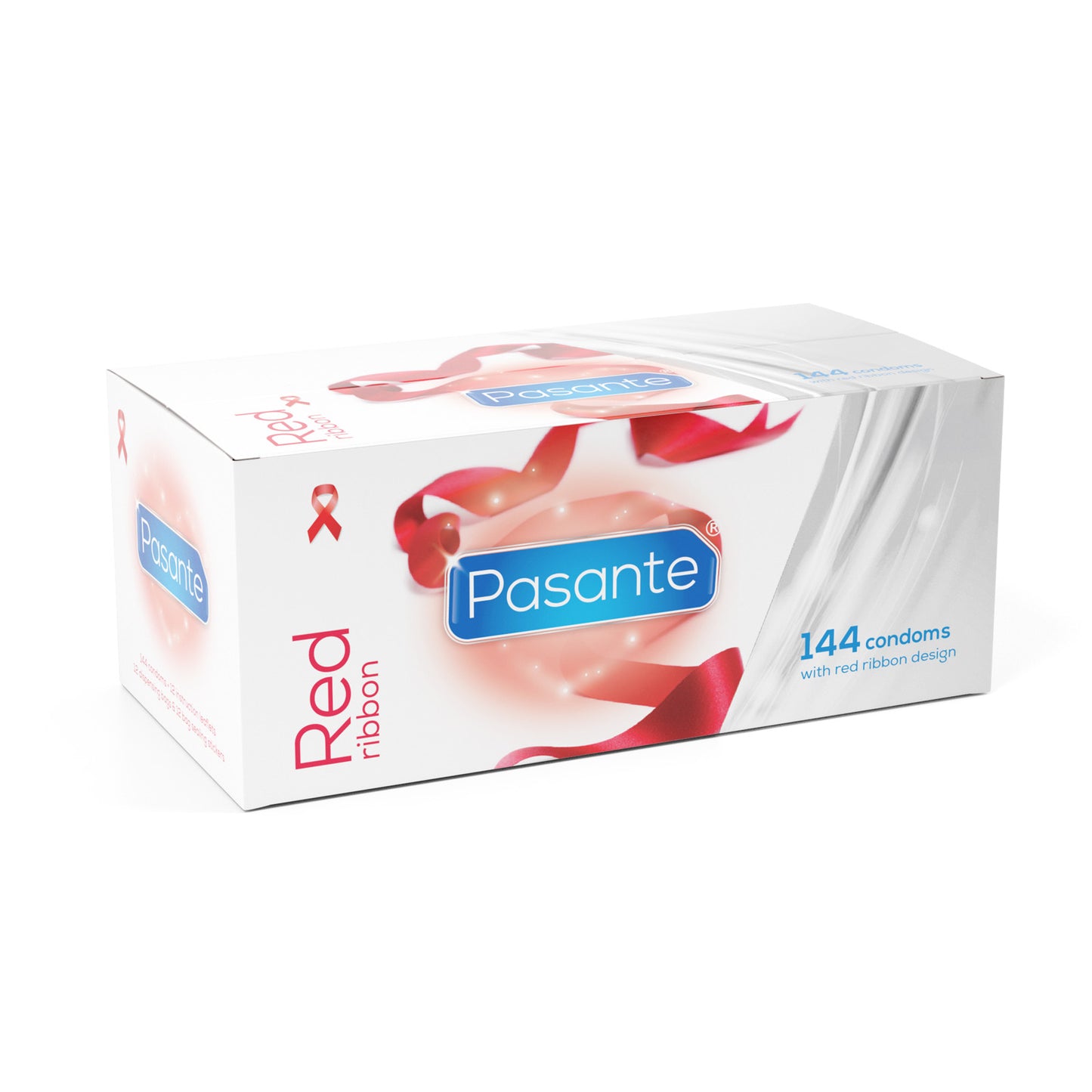 Pasante Red Ribbon Condoms 144 Clinic Pack