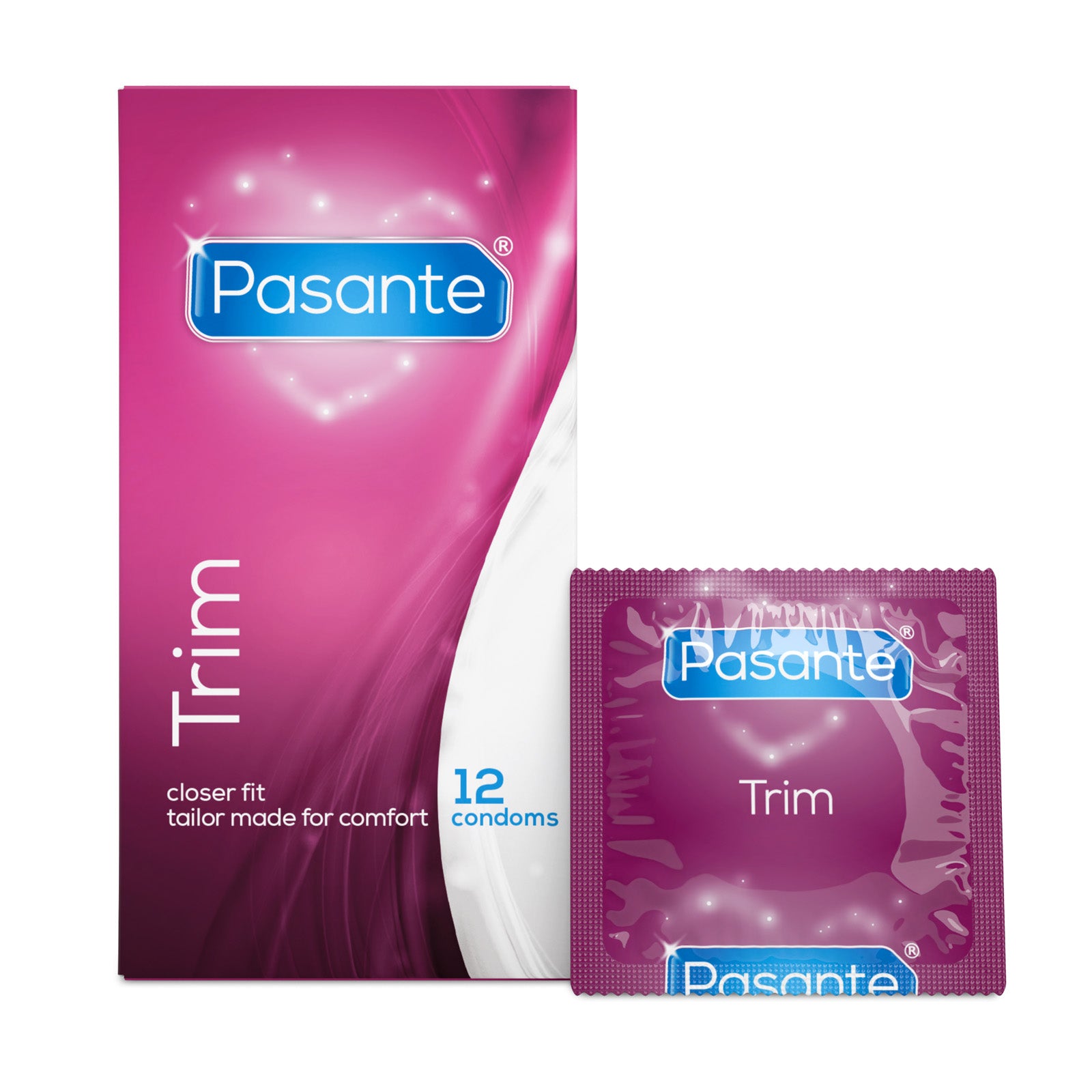 Pasante Trim Condoms 12 Pack