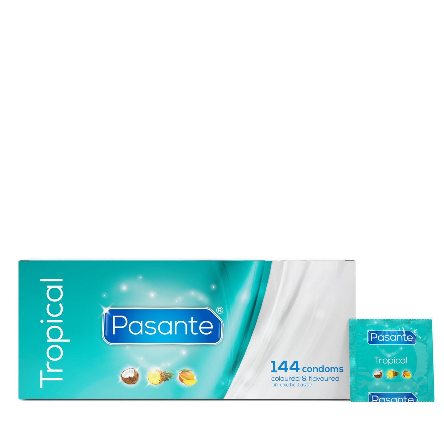 Pasante Tropical Condoms 144 Clinic Pack