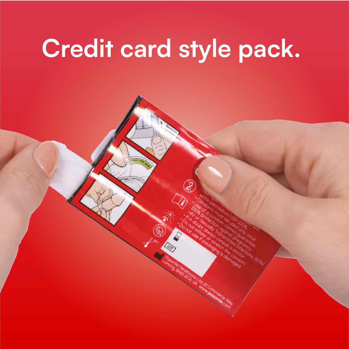 Pasante Condoms Unique Card