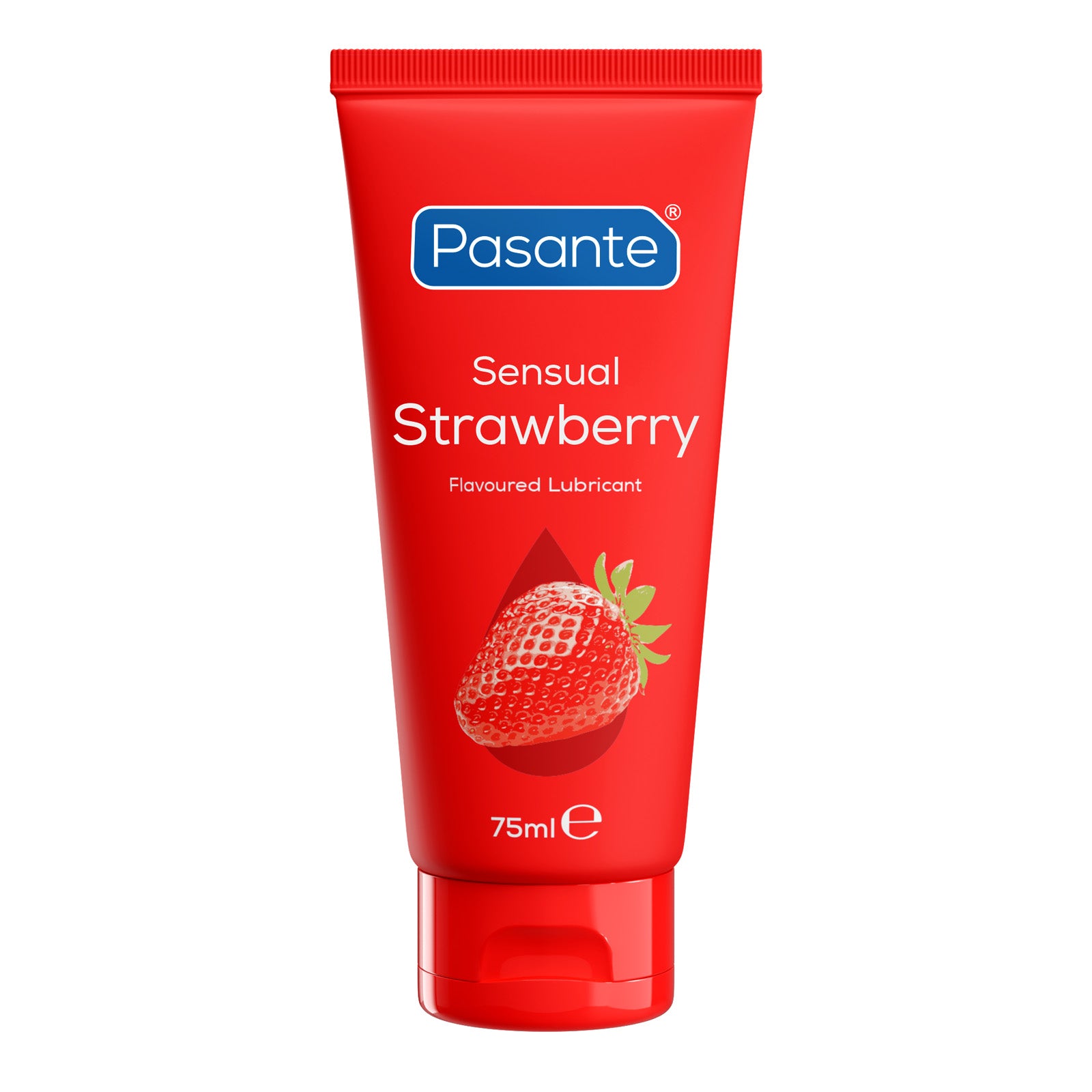 Pasante Strawberry Flavoured Lube in 75ml Tube Pasante.com Pasante Strawberry Flavoured Lube in 75ml Tube Pasante.com