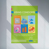 A3 Using a condom Poster (Pack of 5)