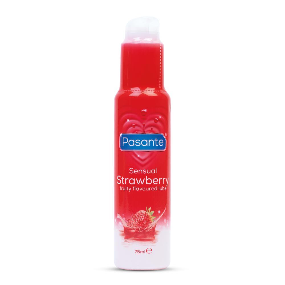 Pasante Strawberry Lube 75ml Pump