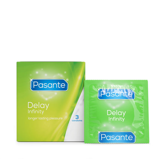 Pasante Infinity Delay Condoms 3 Pack