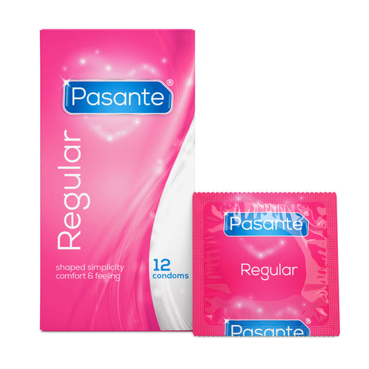 Pasante Regular Condoms 12 Pack
