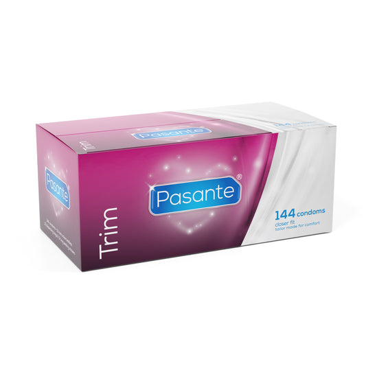 Pasante Trim Condoms 144 Clinic Pack