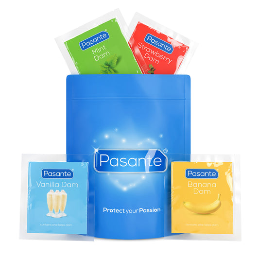 Pasante Oral Dam 8 pack