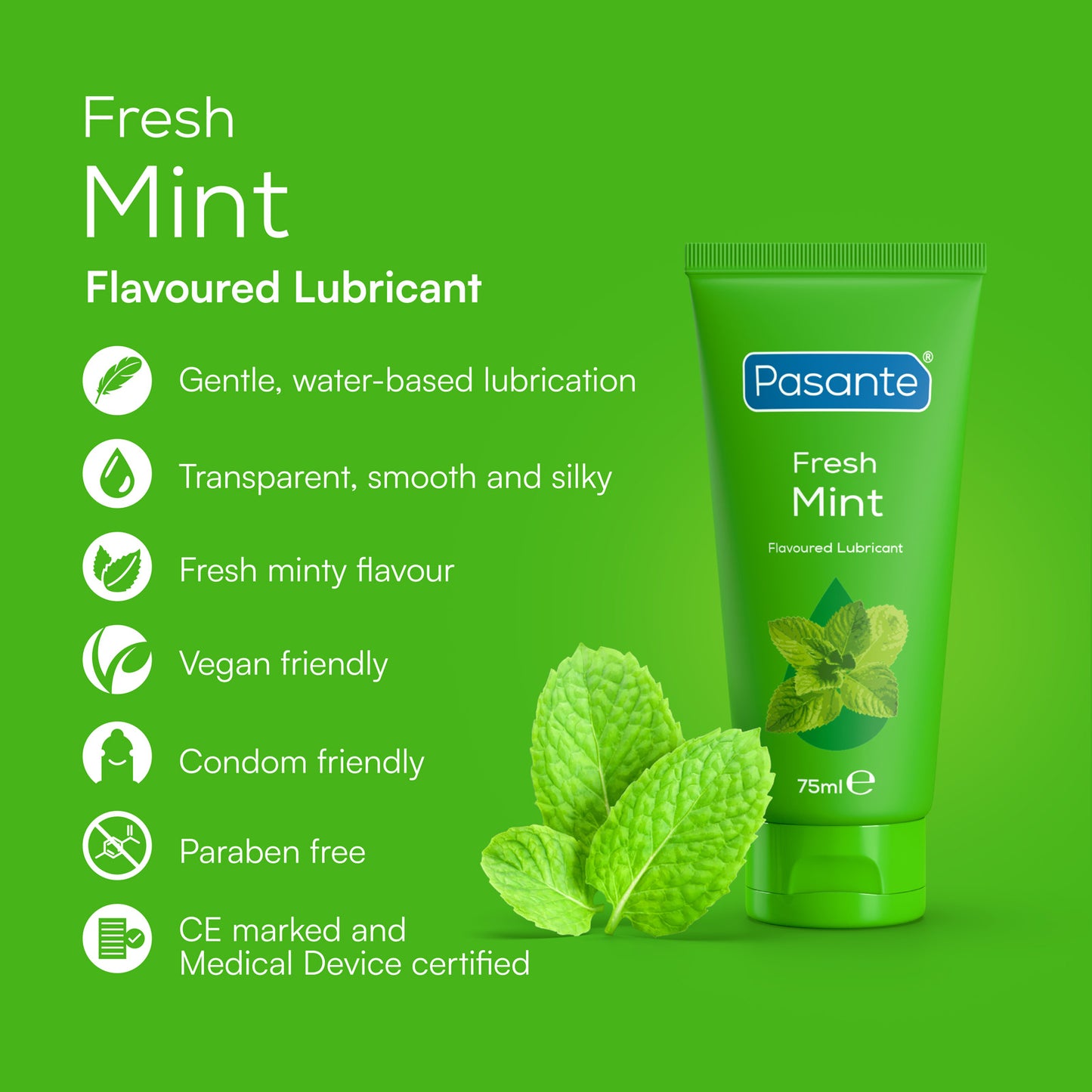 pasant fresh mint lube USPs