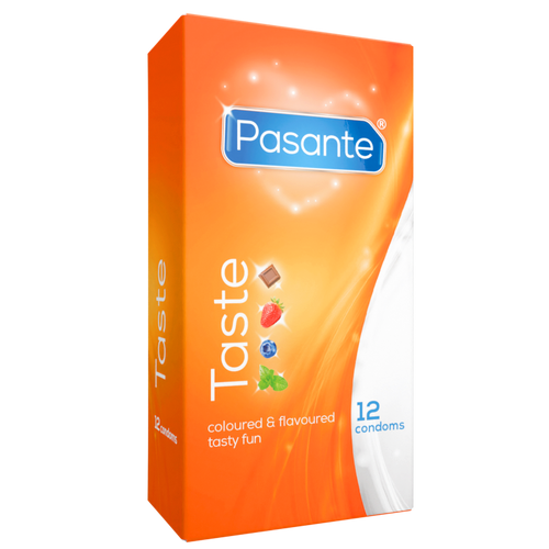 Pasante Taste range of flavoured condoms