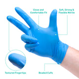 Trustex Nitrile Disposable Gloves - Powder Free - 100 Pack - Medium