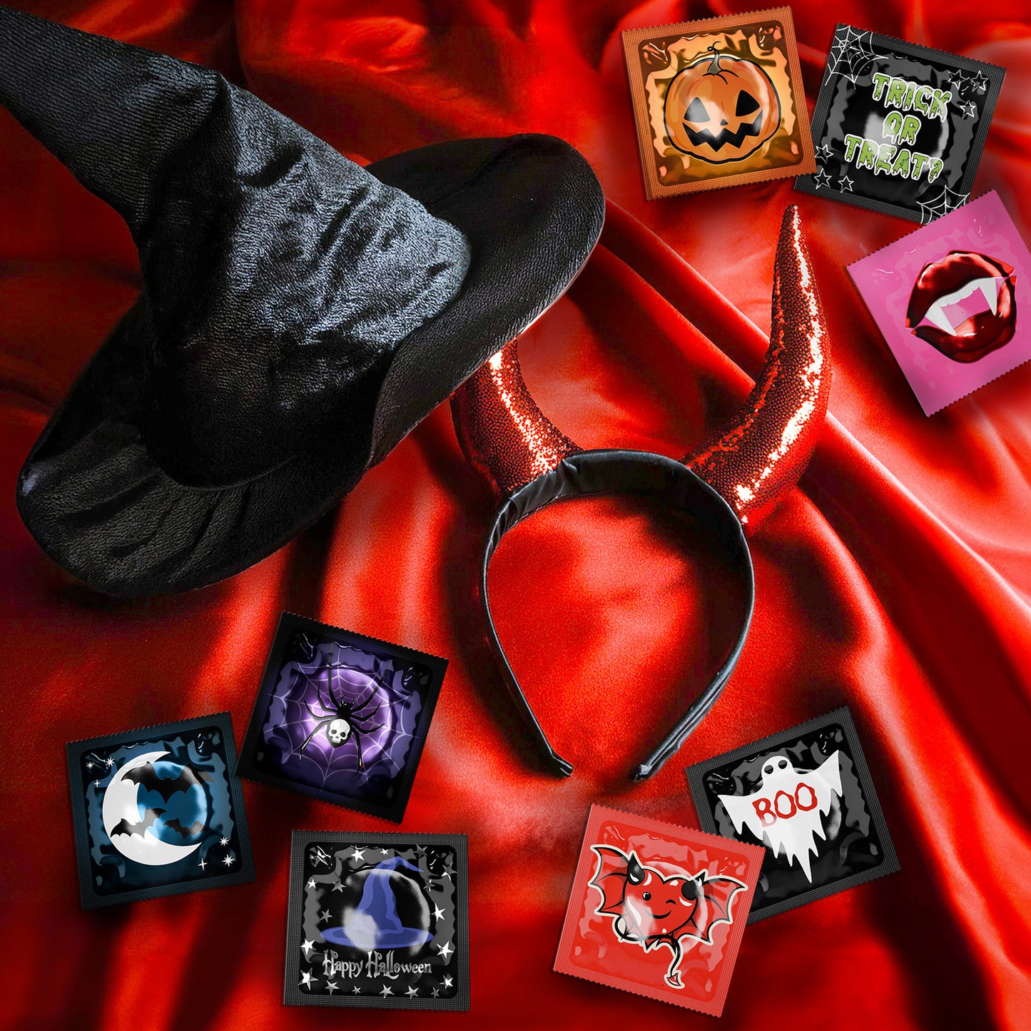 Pasante Halloween Themed Condoms 36 Limited Edition Pack