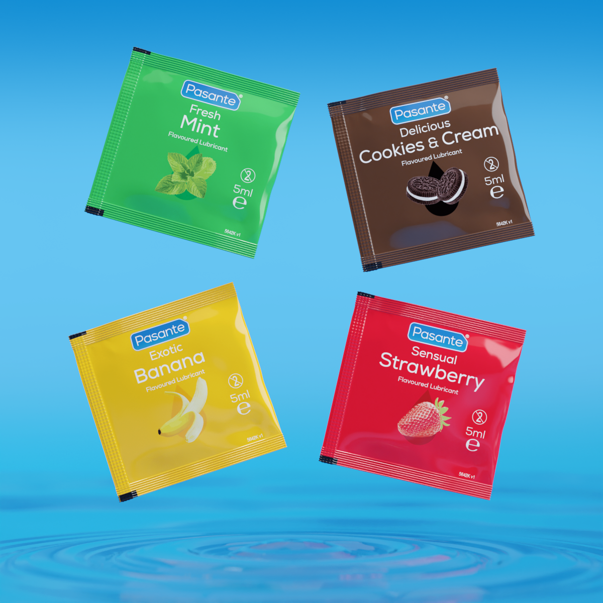 Pasante Flavoured Lubes 144 Pack