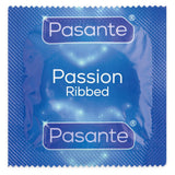 Pasante Ribbed Passion Condom Foil