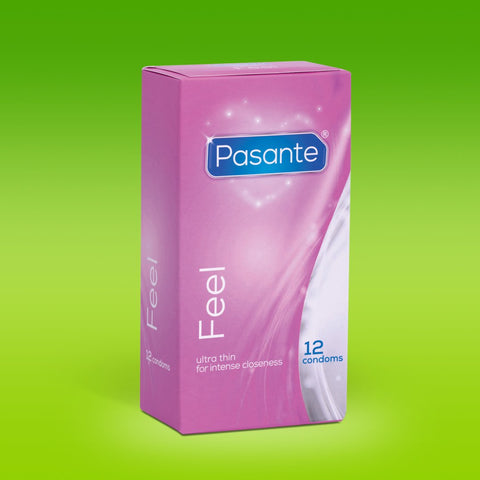 Pasante Feel Condoms 12 Pack