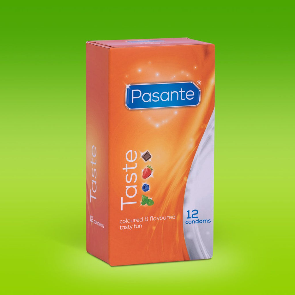 Pasante Taste flavoured condoms 12 pack